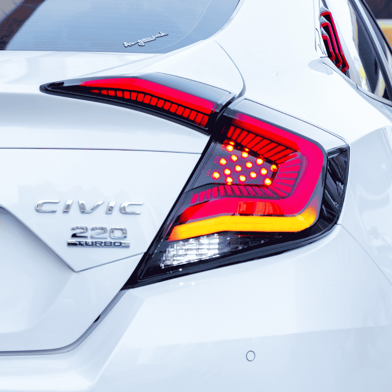 Honda 10th civic 16-18 tail lights (Starry sky)