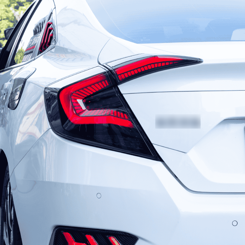 Honda 10th civic 16-18 tail lights (Starry sky)