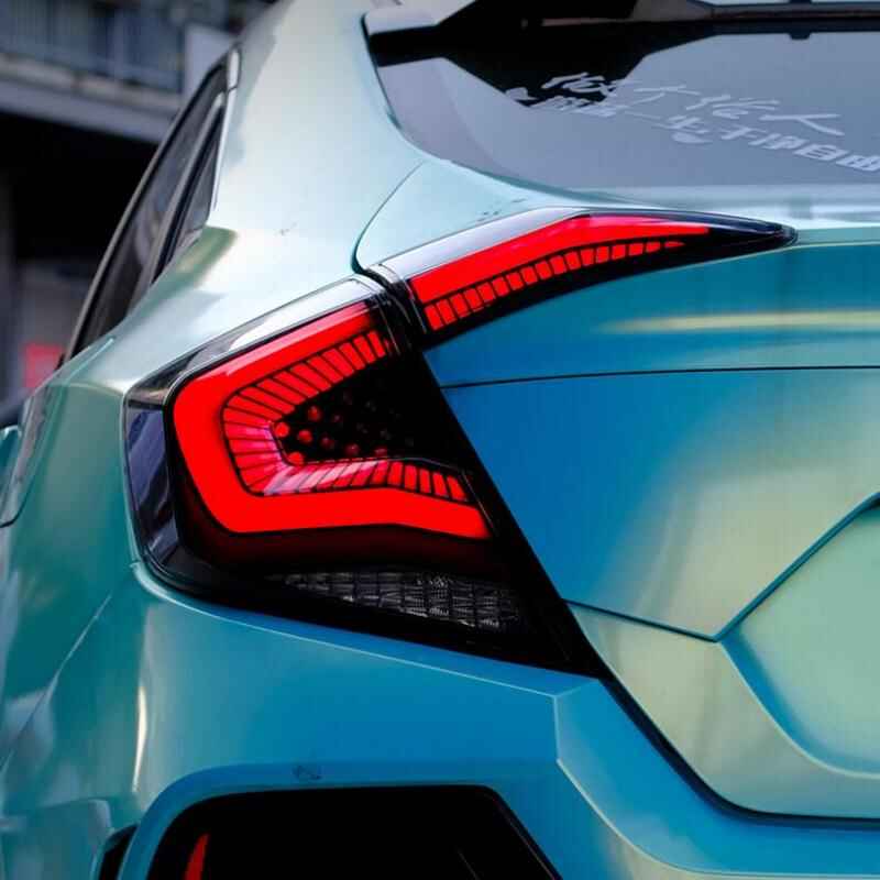Honda 10th civic 16-18 tail lights (Starry sky)