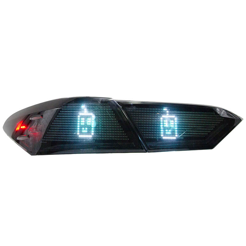 Full LED Digital RGB Tail Lights Assembly for Toyota Camry 2018-24