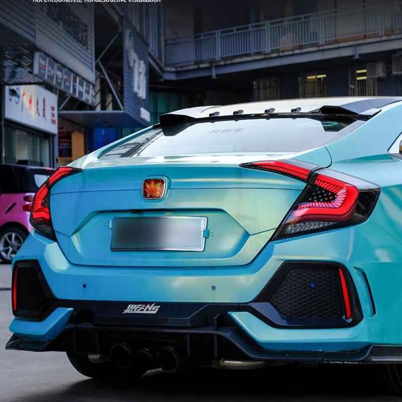 Honda 10th civic 16-18 tail lights (Starry sky)