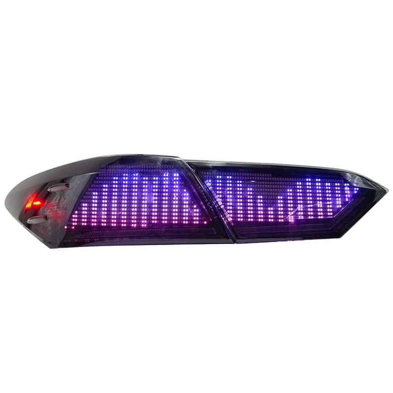 Full LED Digital RGB Tail Lights Assembly for Toyota Camry 2018-24
