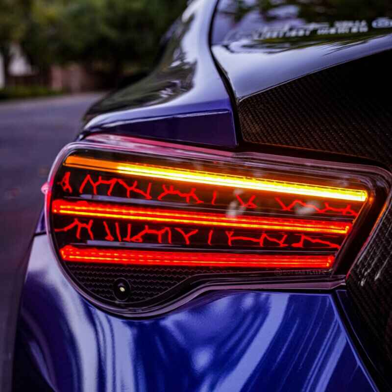 Full LED RGB Tail Lights for 2012–23Toyota GT86/Subaru BRZ/Scion FRS with Projector Turn Signals