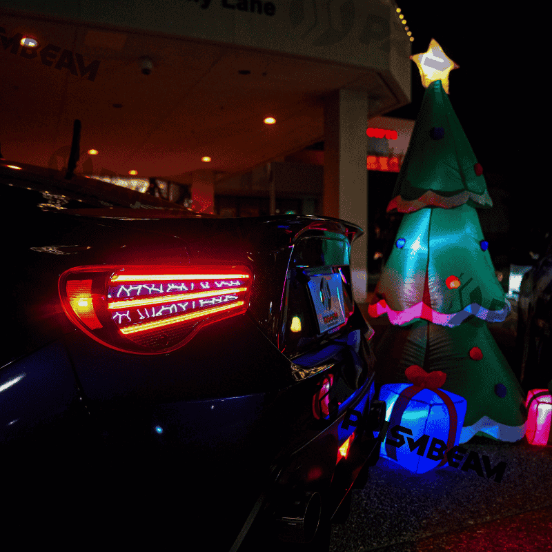 Full LED RGB Tail Lights for 2012–23Toyota GT86/Subaru BRZ/Scion FRS with Projector Turn Signals