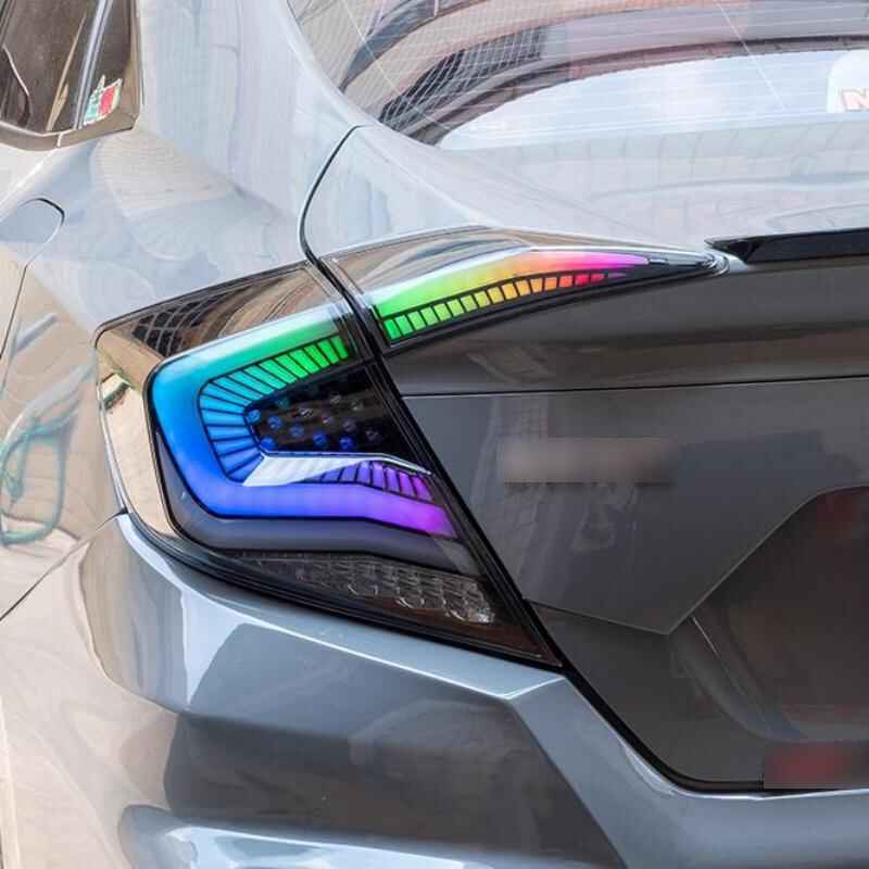 Honda 10th civic 16-18 tail lights (Starry sky)