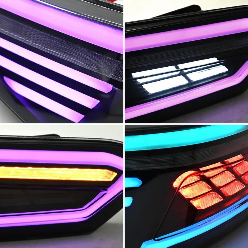 Full LED RGB Taillights Assembly for 2018-24 Toyota Camry