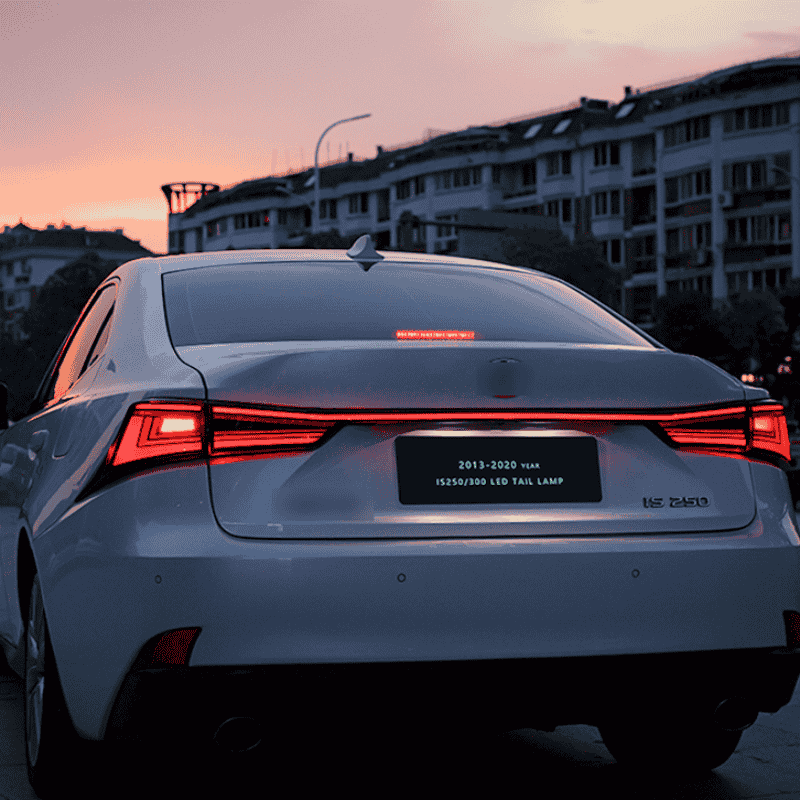 Lexus IS250 IS300 13-20 tail lights (smoke)