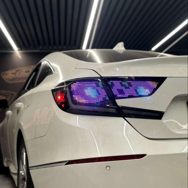 Honda Accord 2018-2022 with PrismBeam RGB taillights – customizable colors