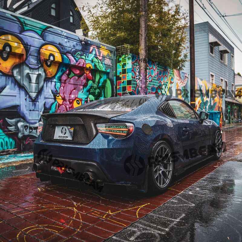 Full LED RGB Tail Lights for 2012–23Toyota GT86/Subaru BRZ/Scion FRS with Projector Turn Signals