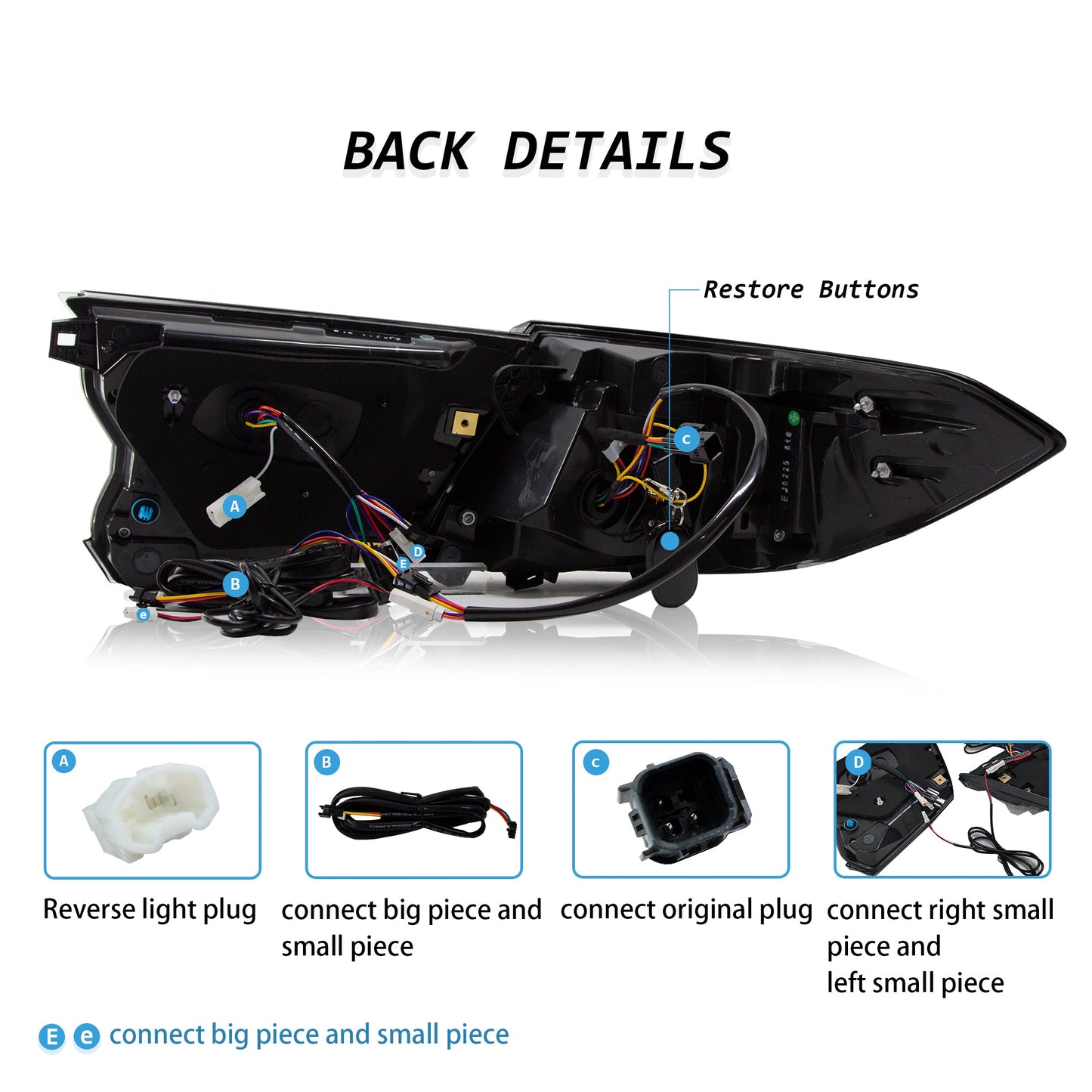 Honda Accord Gen 10th 18-22 RGB Digital Tail Lights