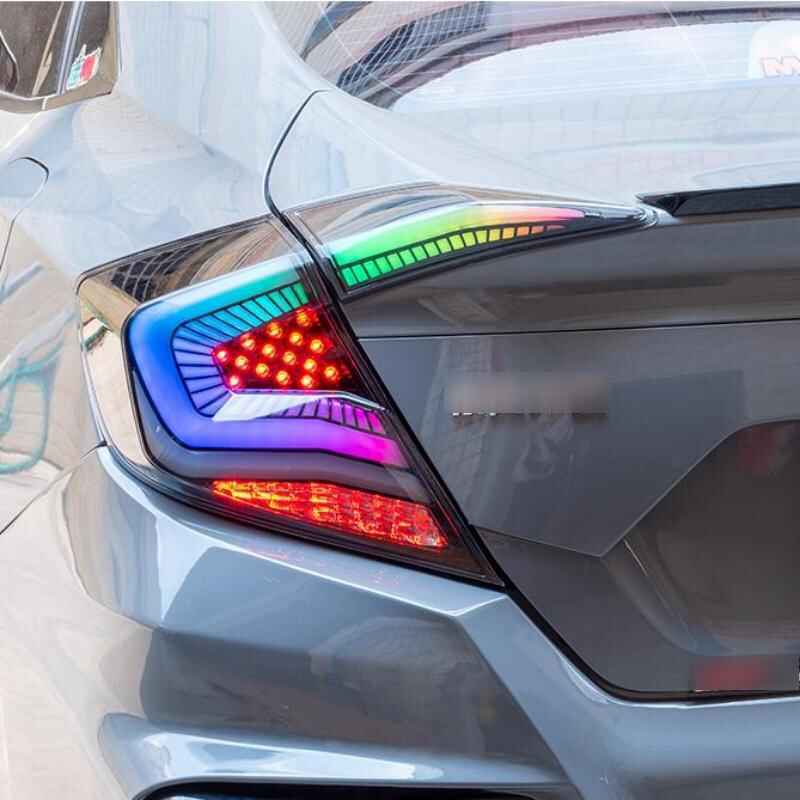 Honda 10th civic 16-18 tail lights (Starry sky)