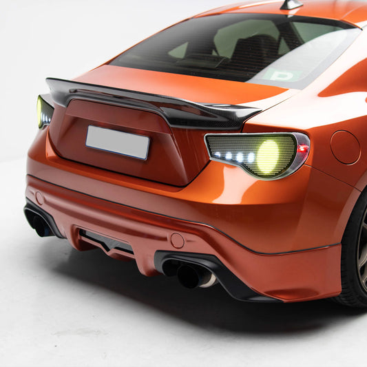 Full LED Digital RGB Tail Lights Assembly for 2012-20 Toyota GT86 / BRZ / FRS