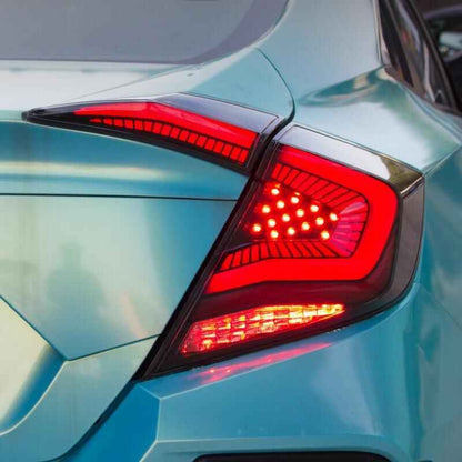 Honda 10th civic 16-18 tail lights (Starry sky）