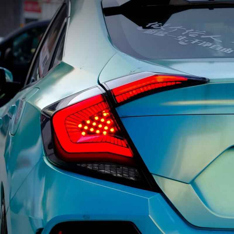 Honda 10th civic 16-18 tail lights (Starry sky）