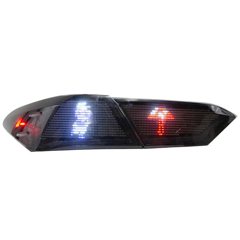 Full LED Digital RGB Tail Lights Assembly for Toyota Camry 2018-24