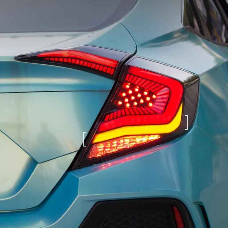 Honda 10th civic 16-18 tail lights (Starry sky）