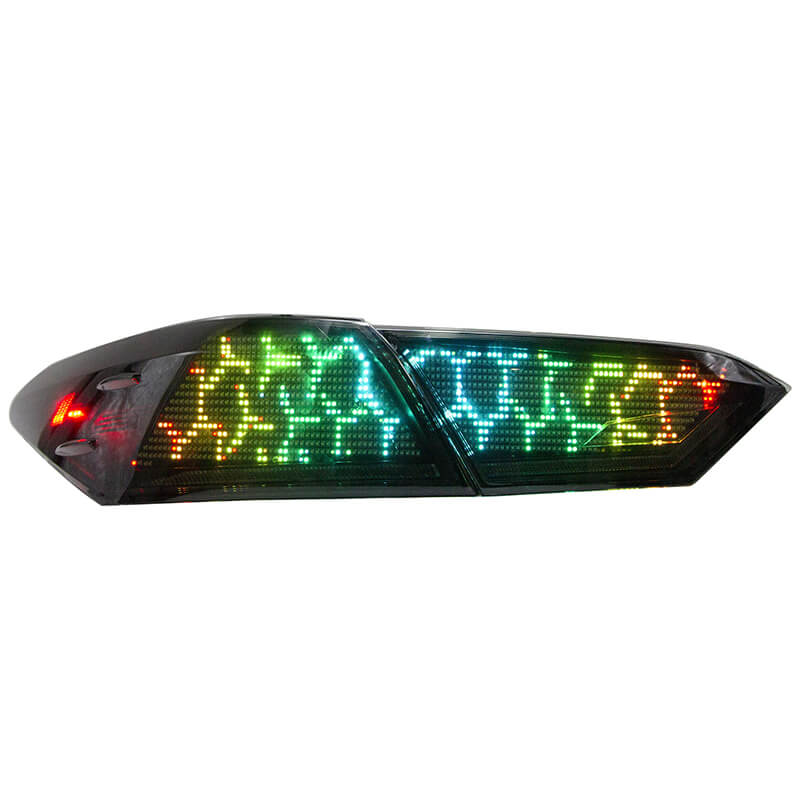 Full LED Digital RGB Tail Lights Assembly for Toyota Camry 2018-24
