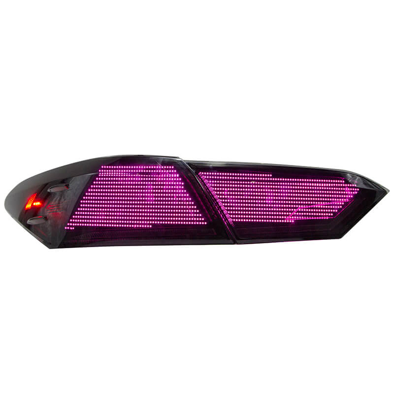Full LED Digital RGB Tail Lights Assembly for Toyota Camry 2018-24