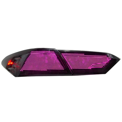 Full LED Digital RGB Tail Lights Assembly for Toyota Camry 2018-24