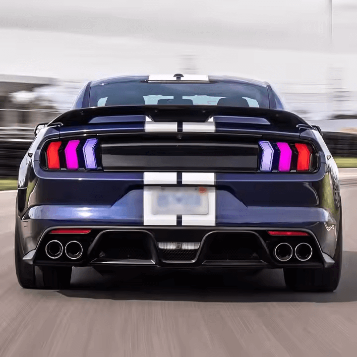 Full LED RGB Tail Lights Assembly for 2015-23 Ford Mustang S550