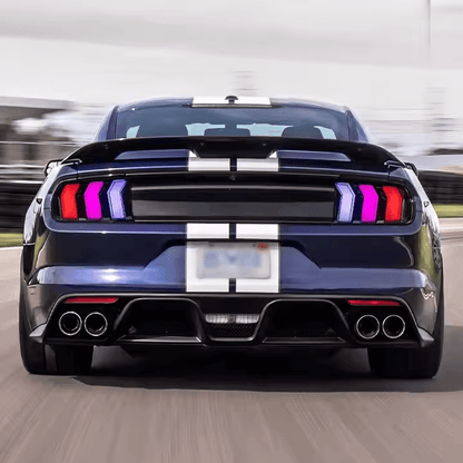 Full LED RGB Tail Lights Assembly for 2015-23 Ford Mustang S550