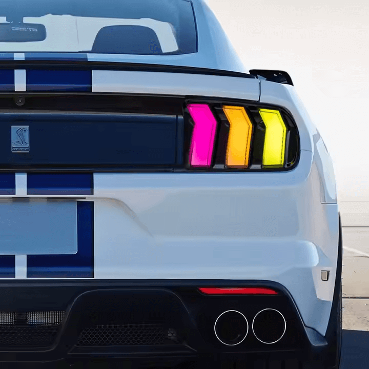 Full LED RGB Tail Lights Assembly for 2015-23 Ford Mustang S550