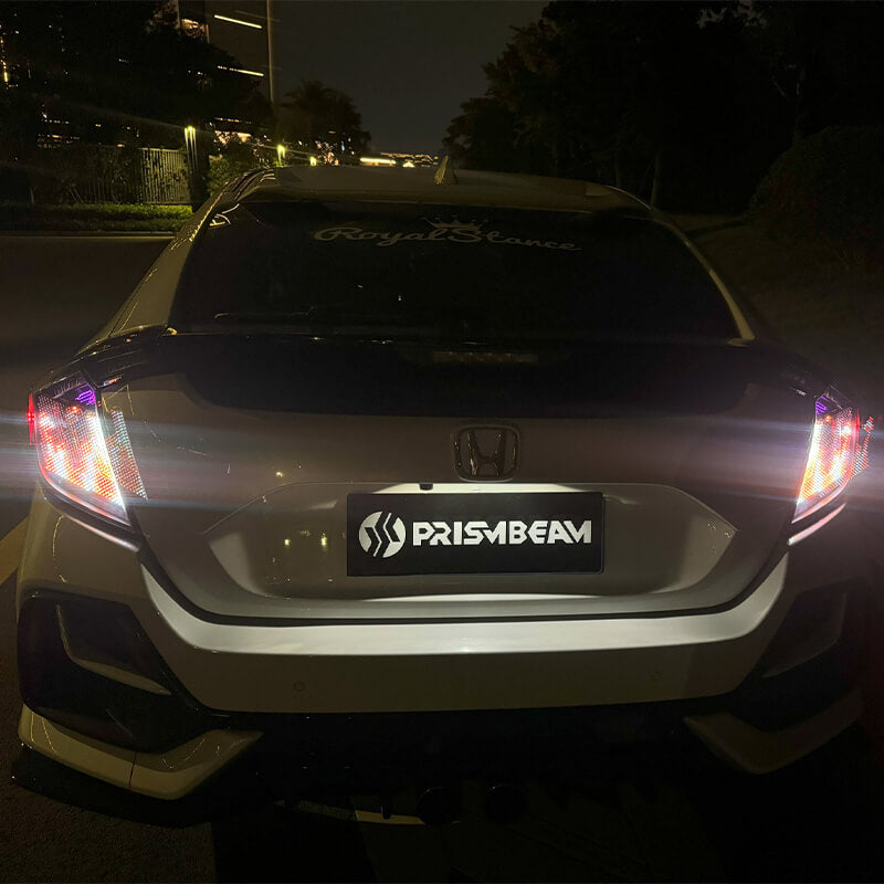 Full LED Digital RGB Tail Lights Assembly for 2016–21 Honda Civic Hatchback and Type R