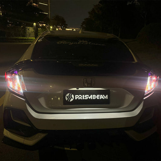 Full LED Digital RGB Tail Lights Assembly for 2016–21 Honda Civic Hatchback and Type R