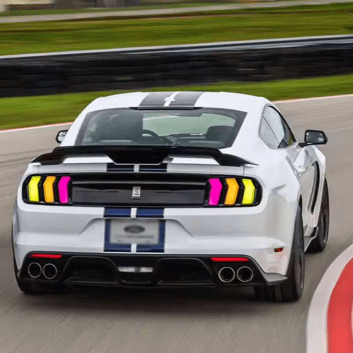 Full LED RGB Tail Lights Assembly for 2015-23 Ford Mustang S550
