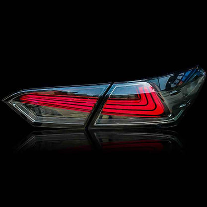 Full LED RGB Taillights Assembly for 2018-24 Toyota Camry(Lexus Style)