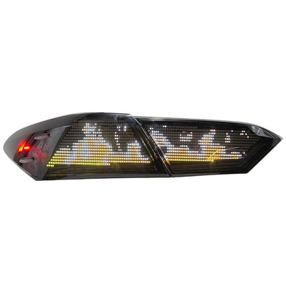 Full LED Digital RGB Tail Lights Assembly for Toyota Camry 2018-24