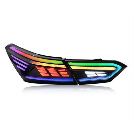 Full LED RGB Taillights Assembly for 2018-24 Toyota Camry
