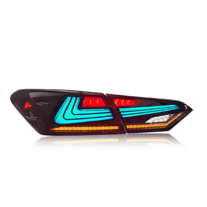 Full LED RGB Taillights Assembly for 2018-24 Toyota Camry(Lexus Style)