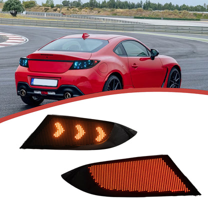 Full LED Digital RGB Tail Lights Assembly for 2022-26 Toyota GR86 & Subaru BRZ