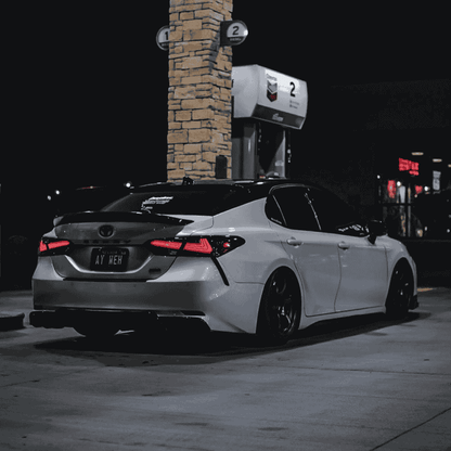 Full LED RGB Taillights Assembly for 2018-24 Toyota Camry(Fish Bone Style)