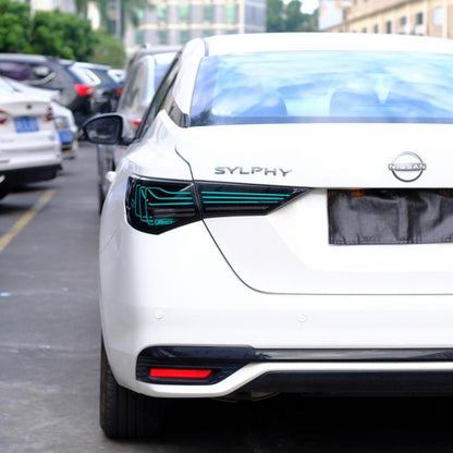 Full LED RGB Taillights Assembly for 2020-24 Nissan Sentra
