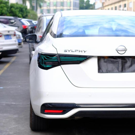 Full LED RGB Taillights Assembly for 2020-24 Nissan Sentra