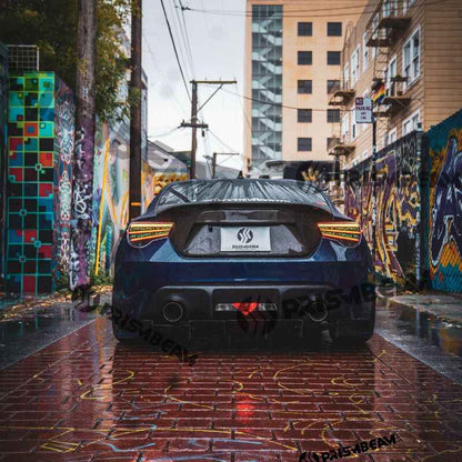 Full LED RGB Tail Lights for 2012–23Toyota GT86/Subaru BRZ/Scion FRS with Projector Turn Signals