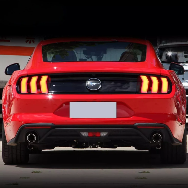 Full LED RGB Tail Lights Assembly for 2015-23 Ford Mustang S550