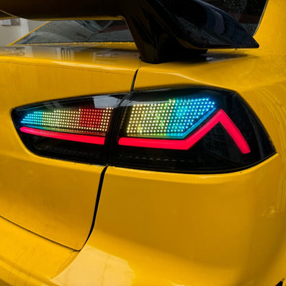 color blcok as one of digitals for Lancer/evo tail light